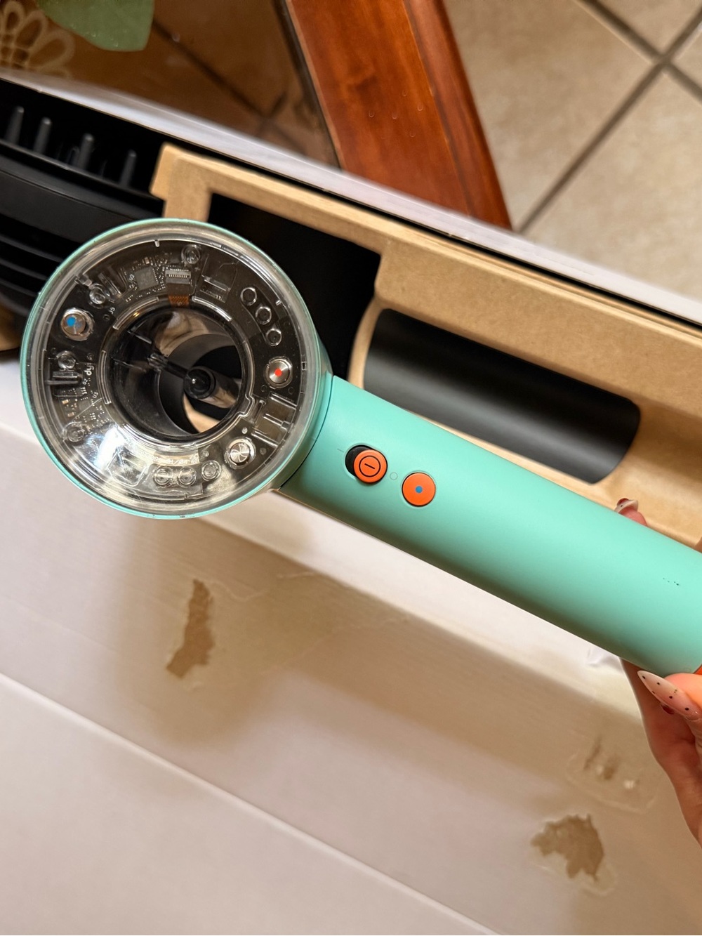 Dyson Supersonic Nural Hairdryer Topaz - Picture 6 of 13